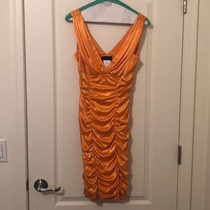 B. Darlin formal dress sz 3/4 Orange